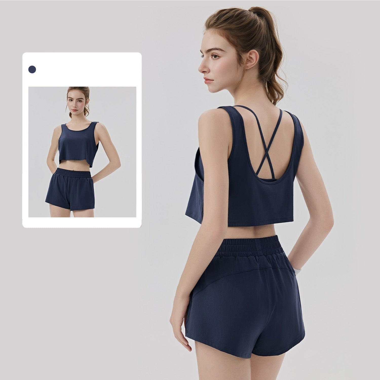 1844# A Women Yoga Bra Tank Or Shorts
