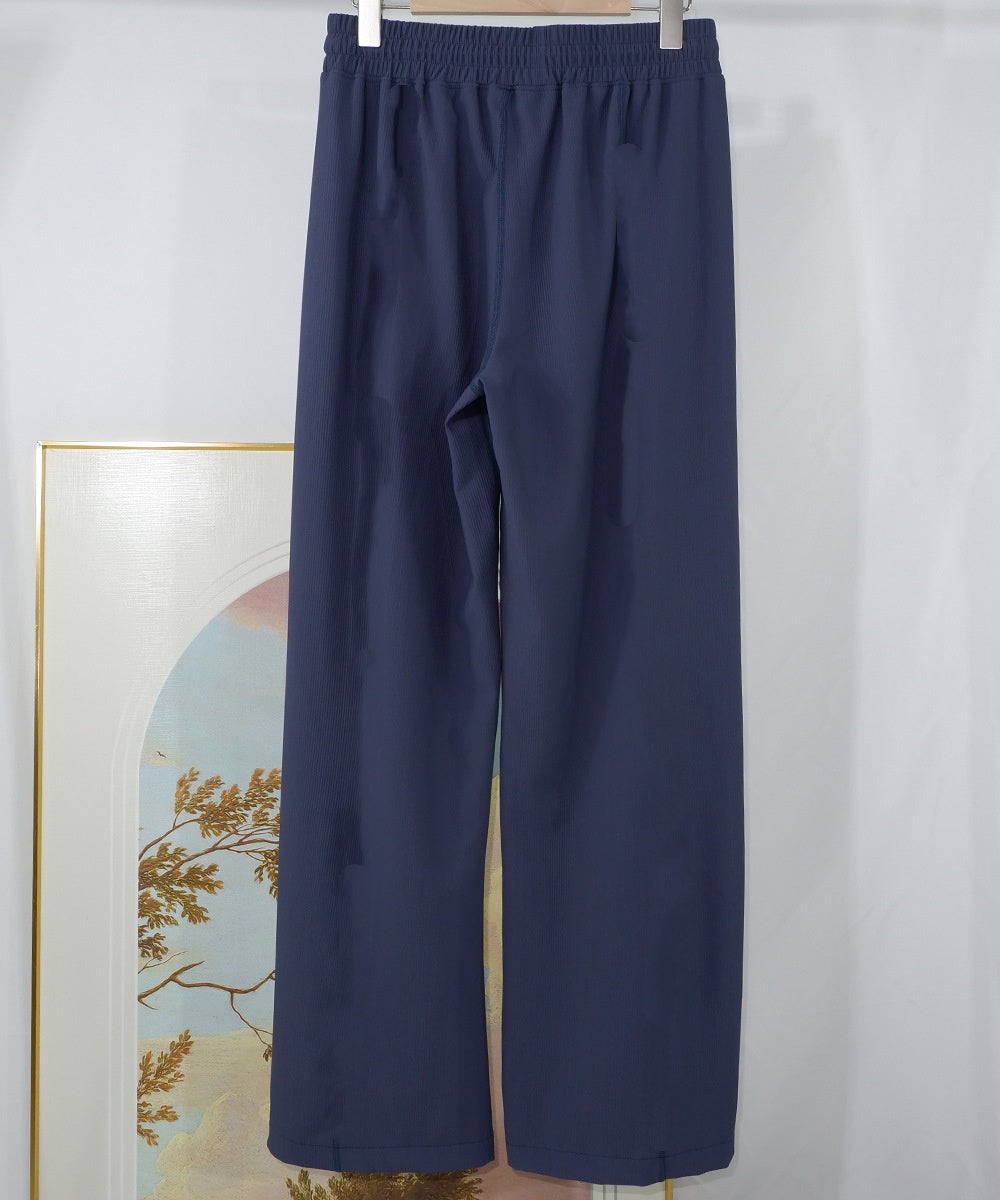 L5496# Women Silica Gel Flared Pants