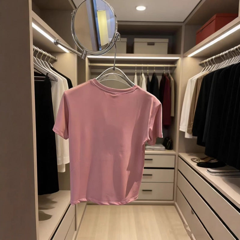 2381# A Embroidery Women Yoga Shirts