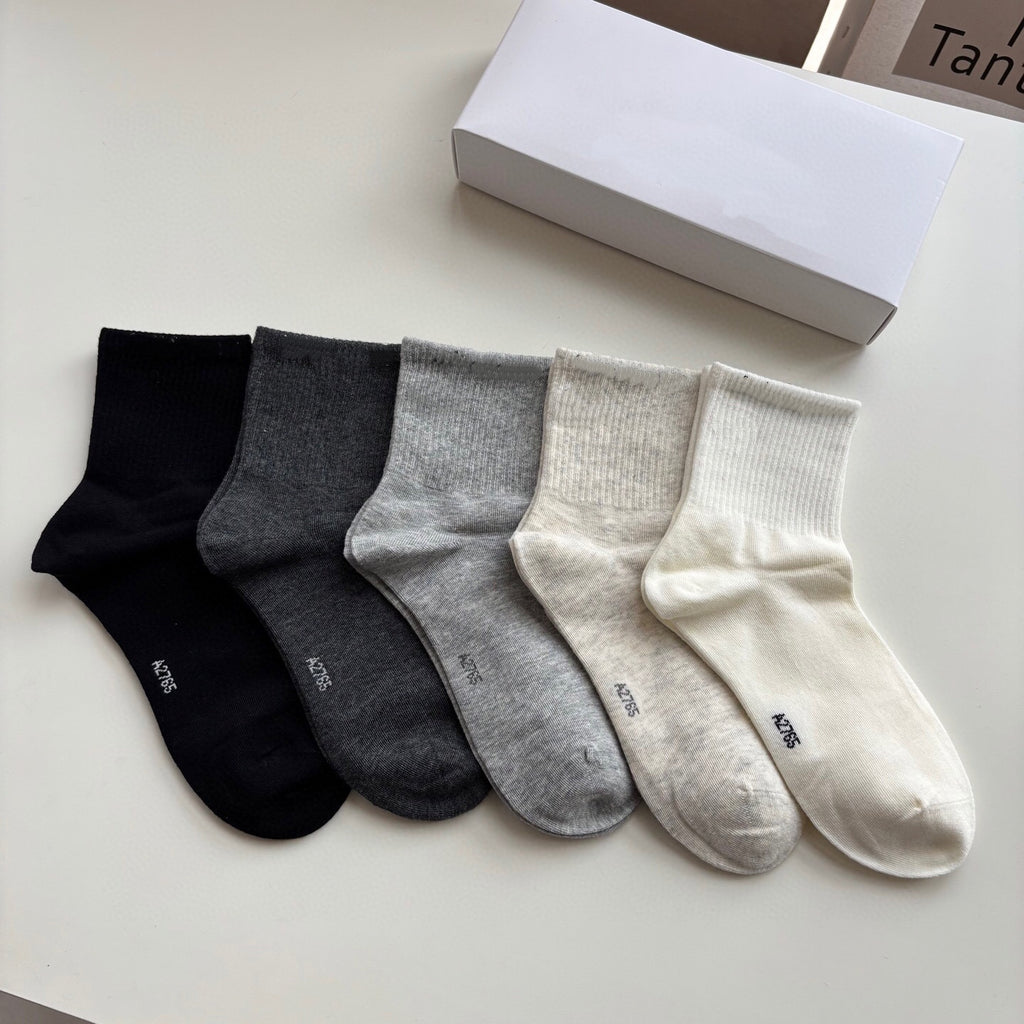 L5892# XY Unisex Socks 5Pairs/lot