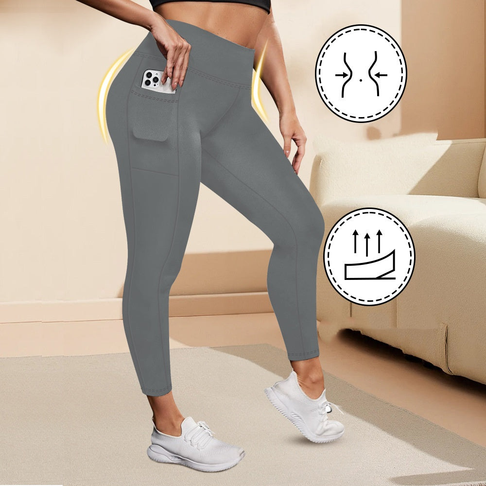 L6058#  Women Large Size Yoga Pants
