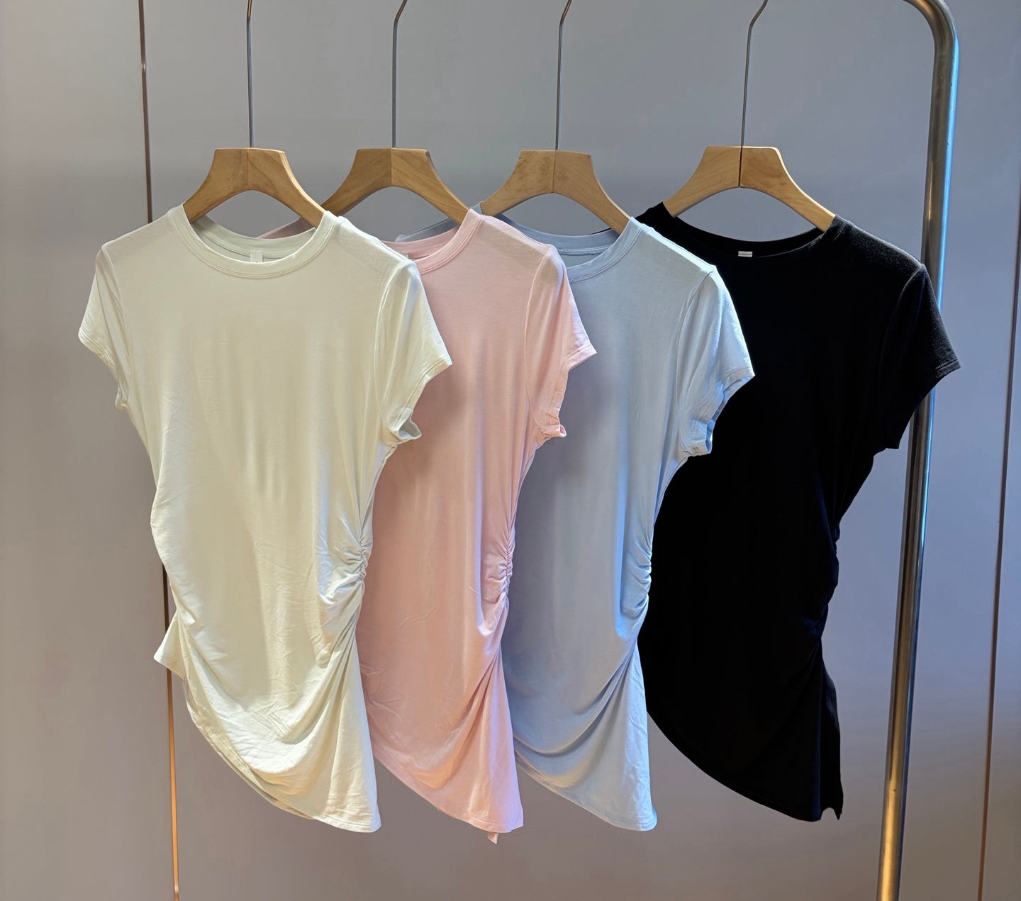 L6355# GX Women Yoga Shirts
