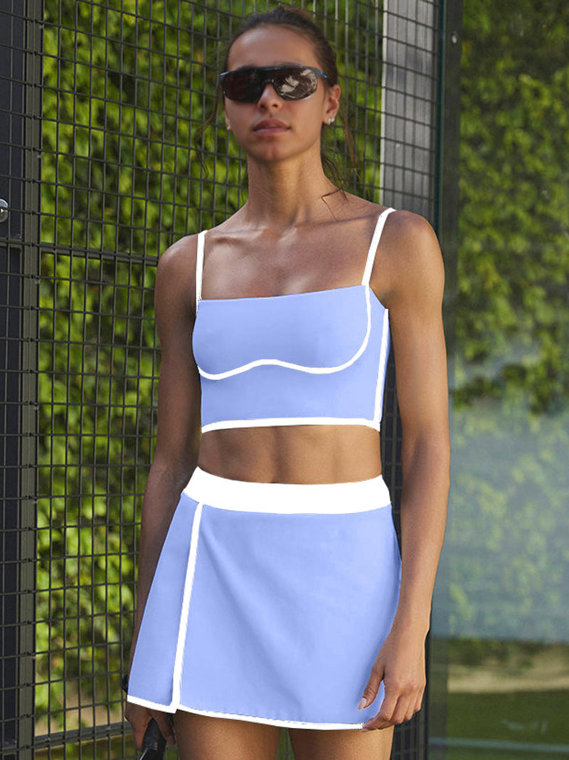 404# AL Women Bra Skirts Set