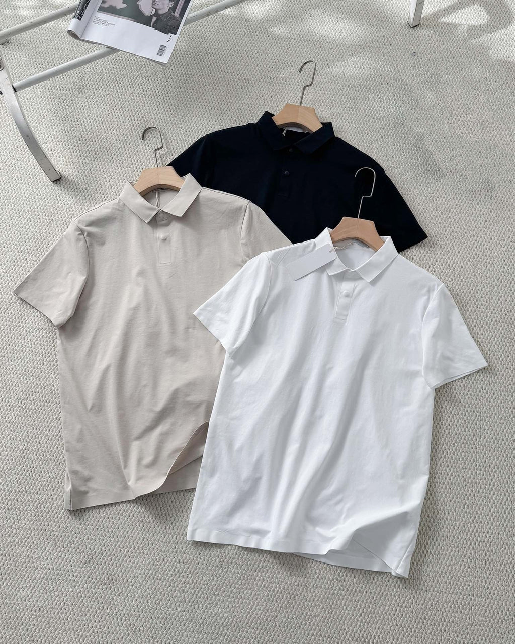 2161# GX A  Men Embroidery Polo Shirts