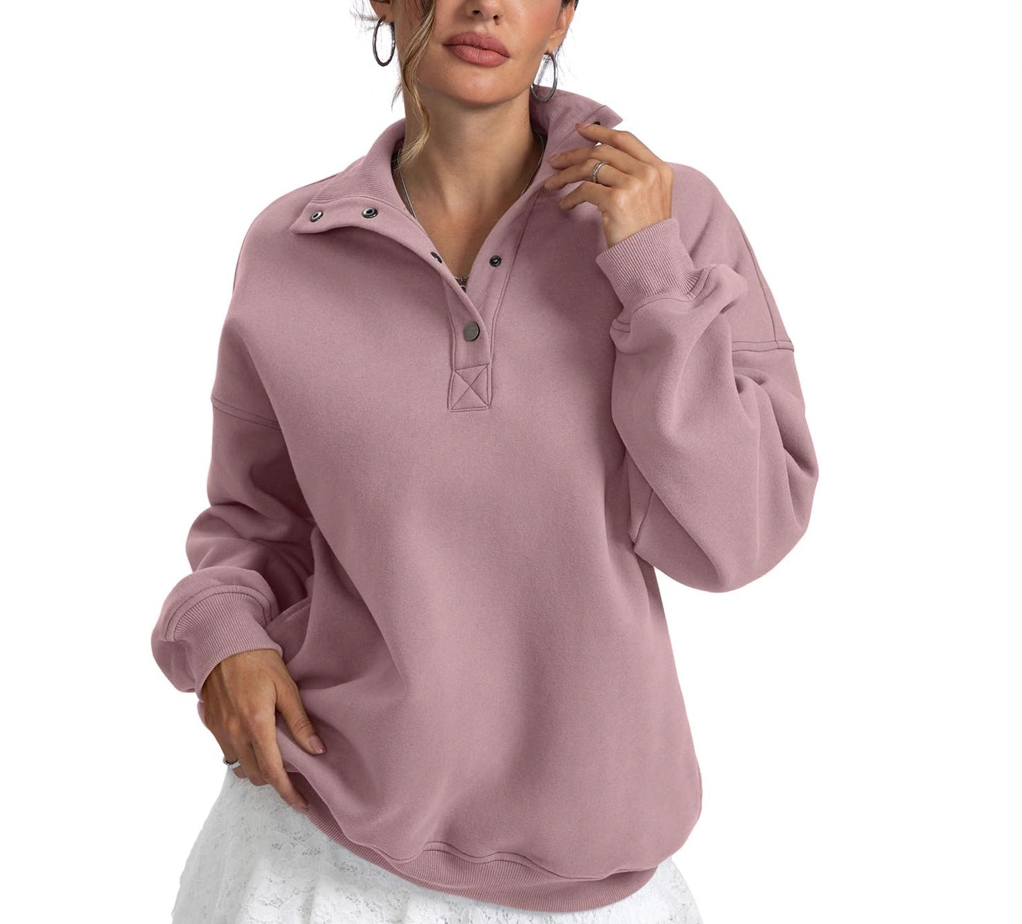 1713# A 3D Silver Women Sweatshirts
