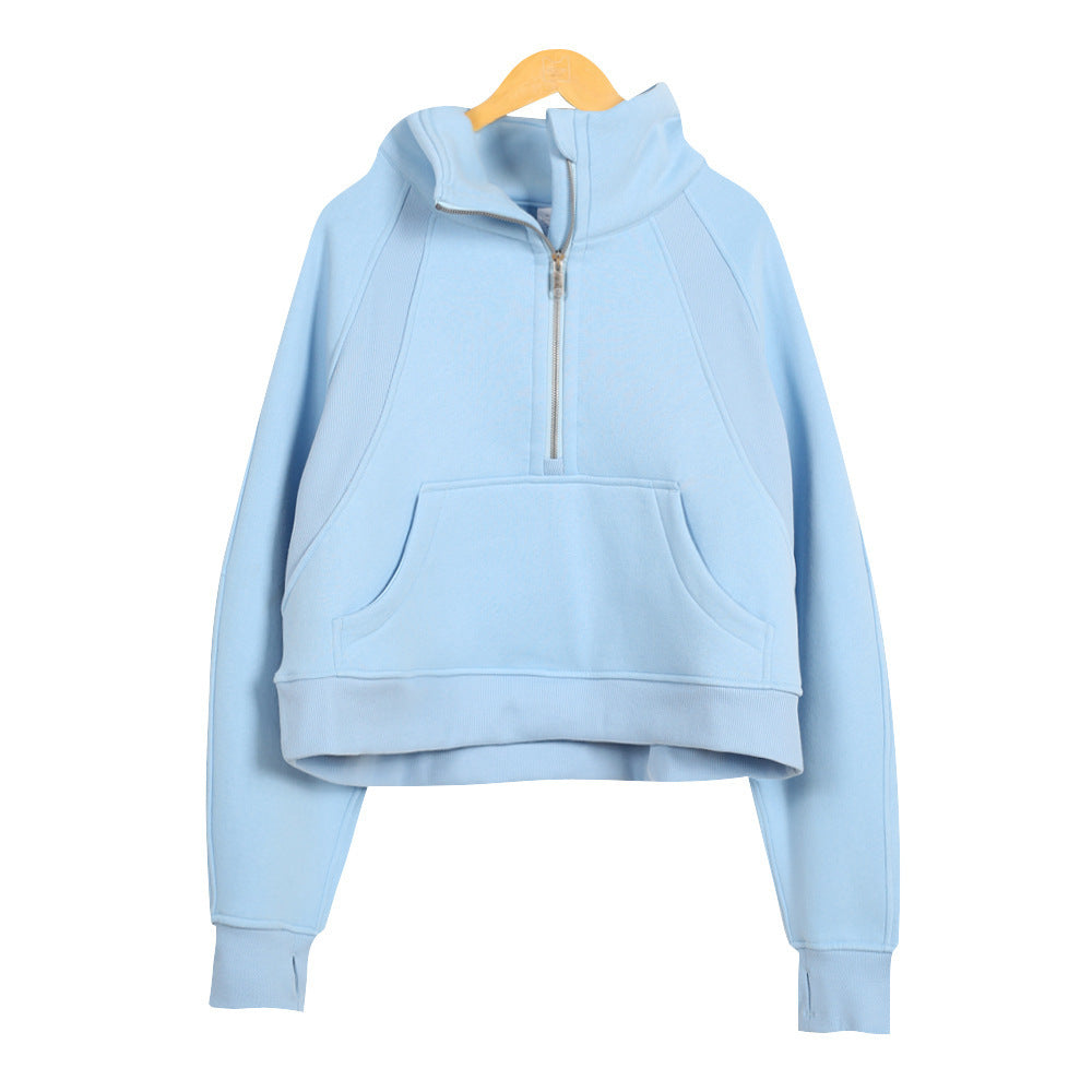 L5648#  Embroidery Women Fleece Hoodies