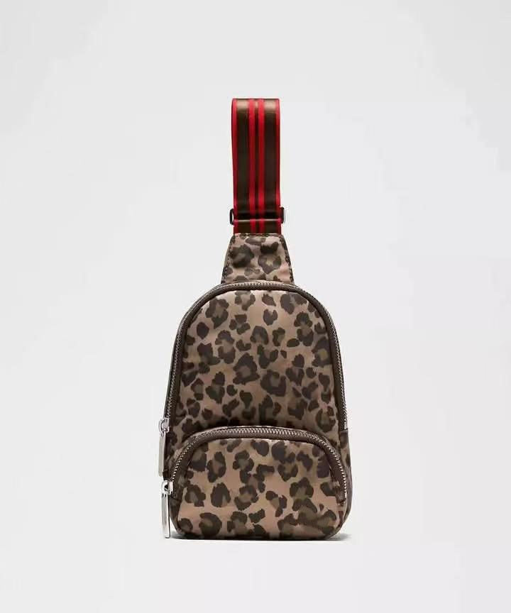 L6226# Unisex Leopard Bag