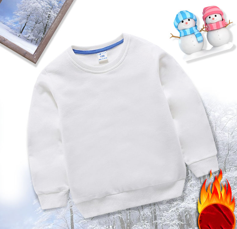 1509# A 3D  Kids Silver Fox Fur Sweatshirts