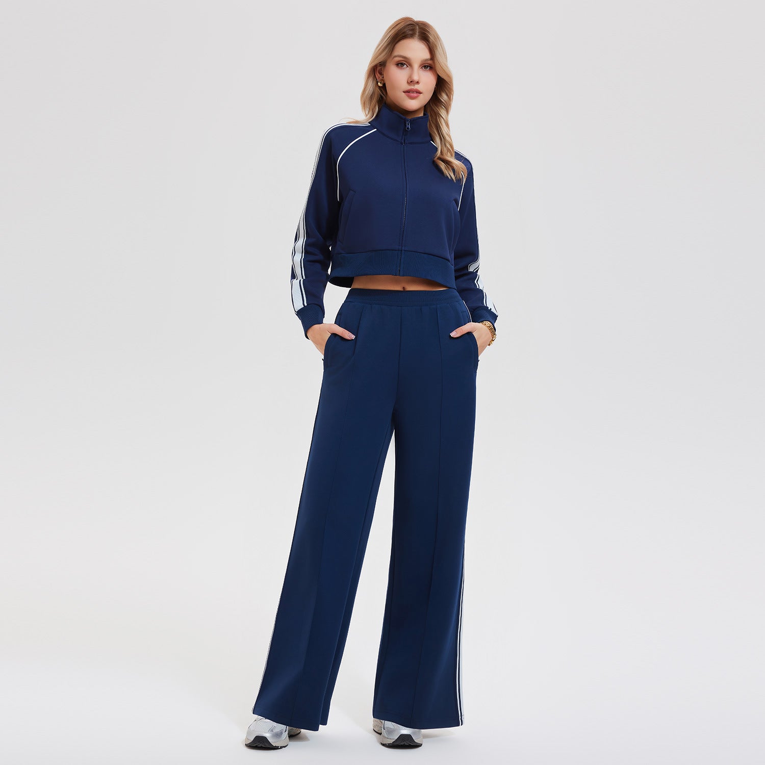 1864# A 3D Silver Women Yoga Jackets Or Pants