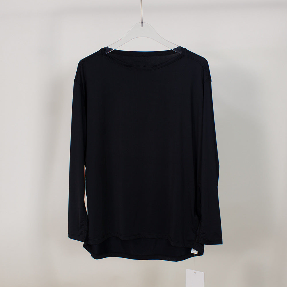L6259# Women  Cotton Long-Sleeve Shirt