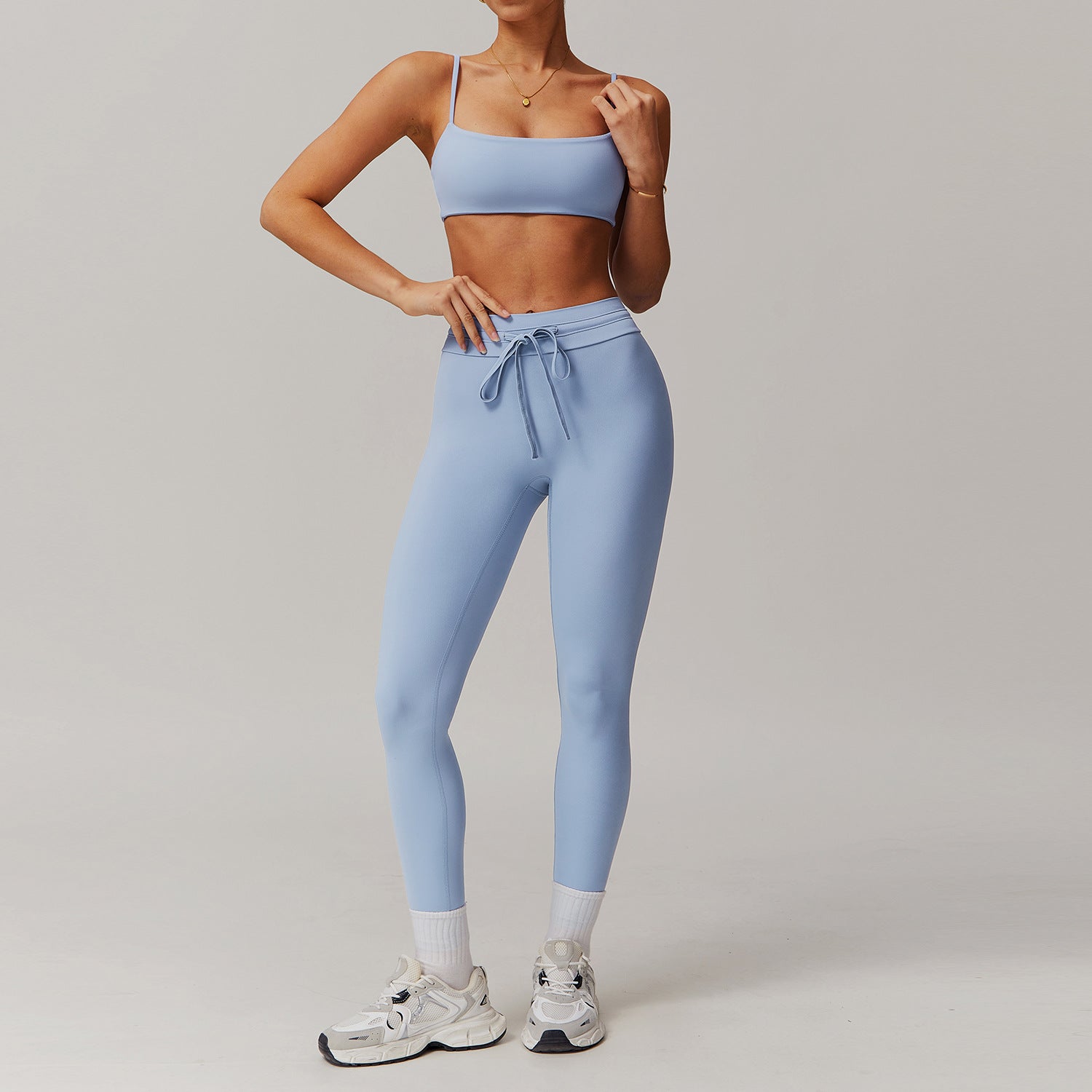 723# A Women Yoga Bra Shorts Pants Set