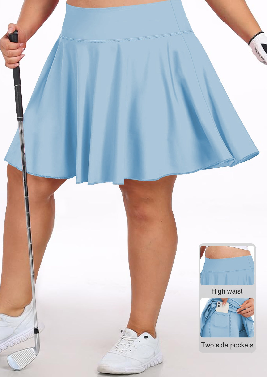 L4484#  Large Size Yoga Skirts