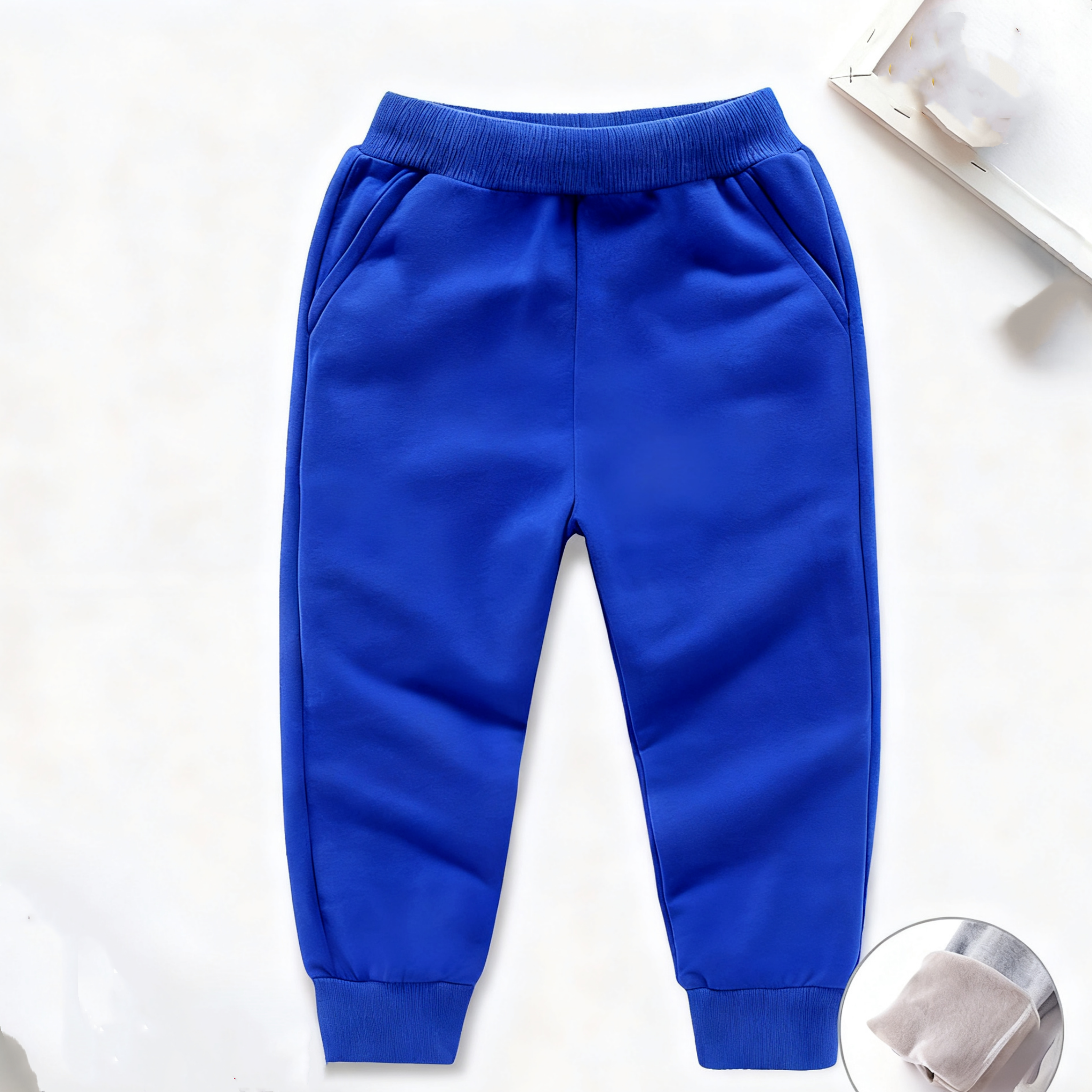 1521# A 3D  Kids Silver Fox Fur Pants