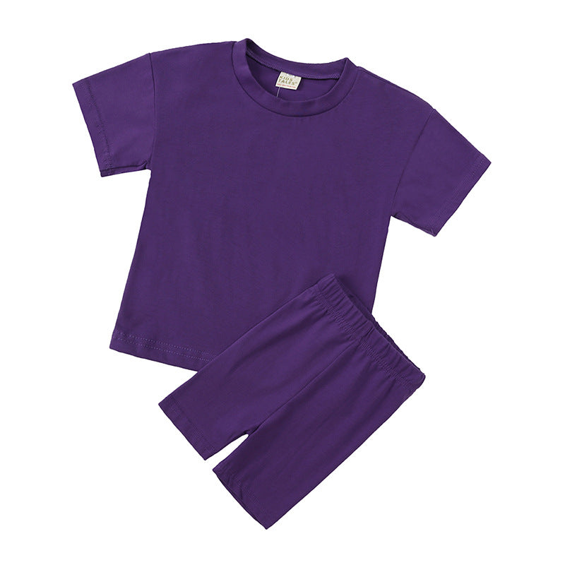 1975#  Kids Shirts And Shorts Set
