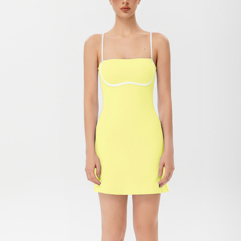 748# A Women Yoga Tennis Dress