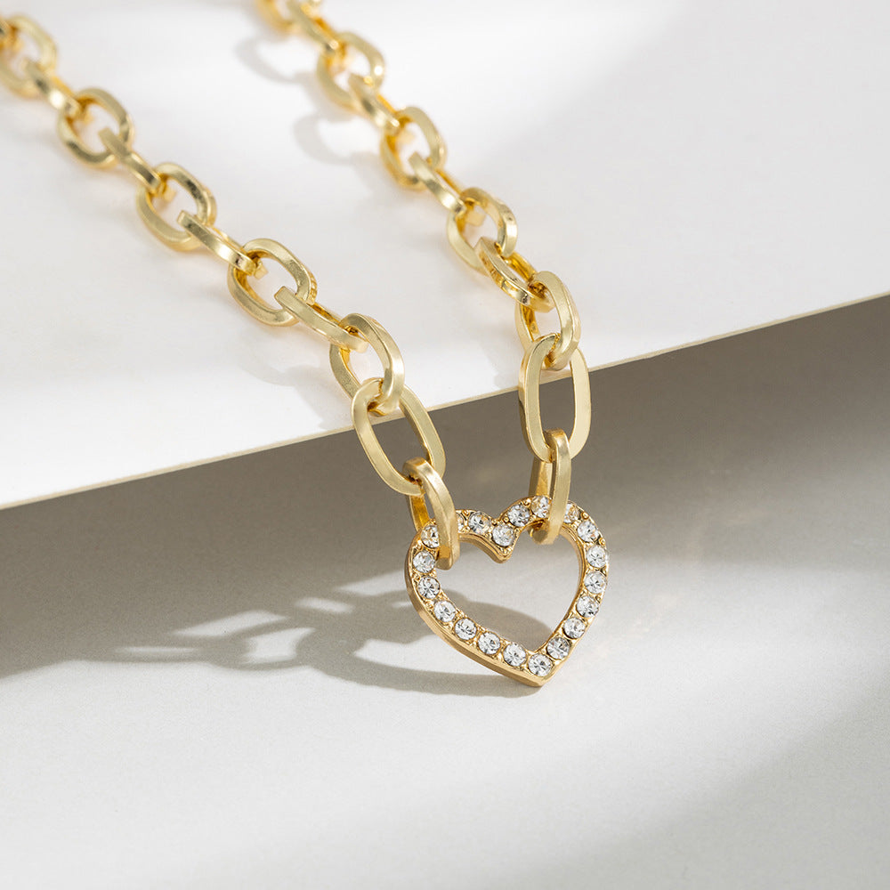 E2638# Titanium Steel Earrings and Necklaces