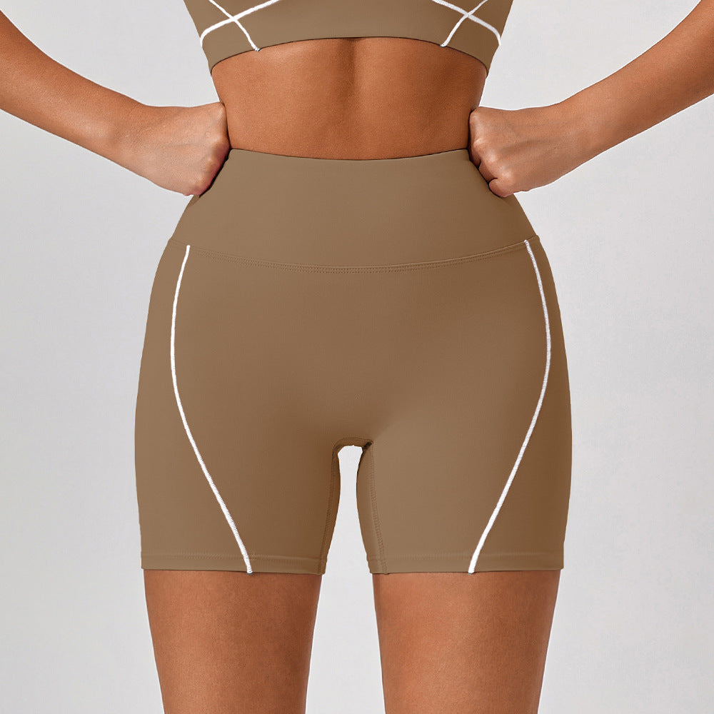 492# AL Women yoga Bra Shorts Set