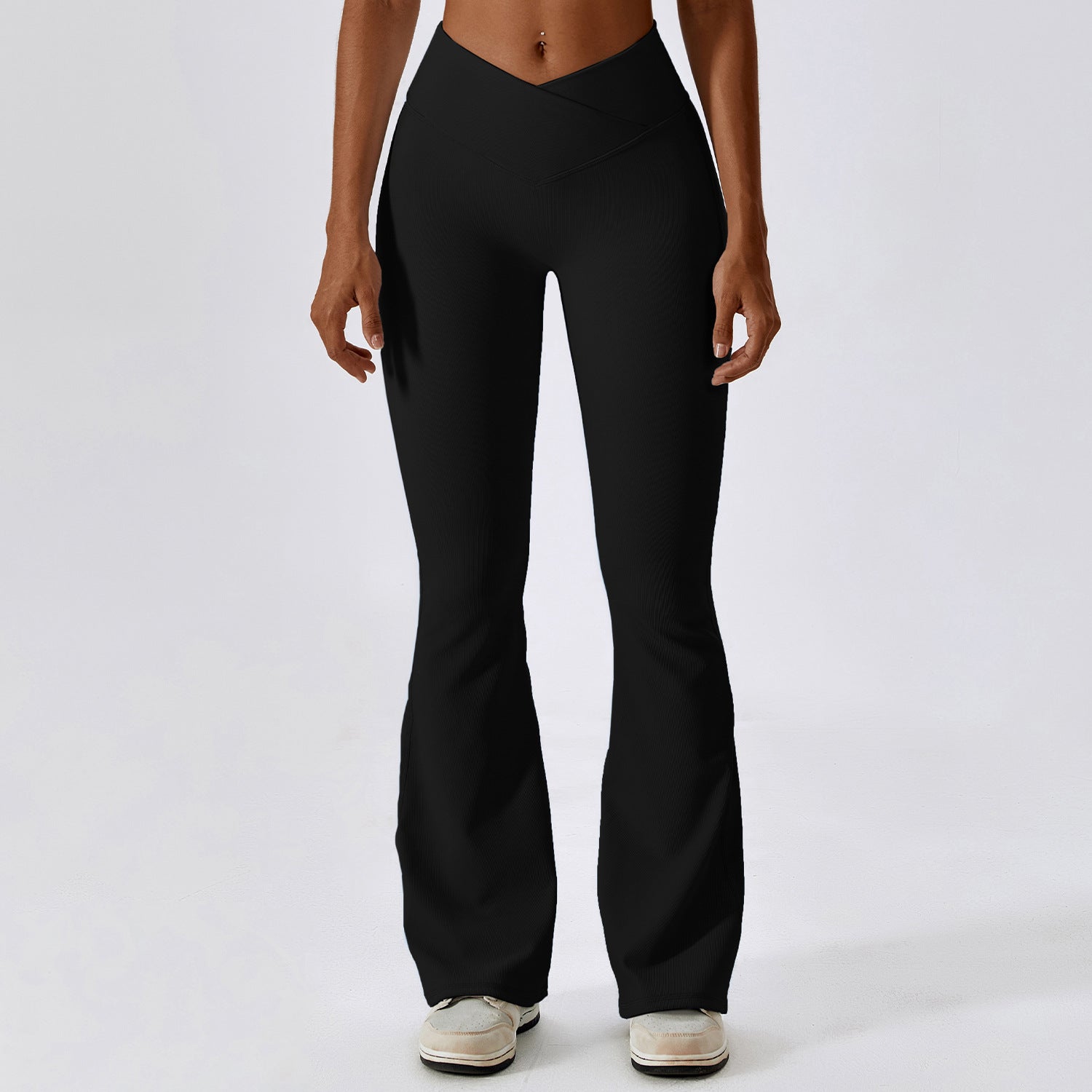 120#AL Bra and Flare Pants Set