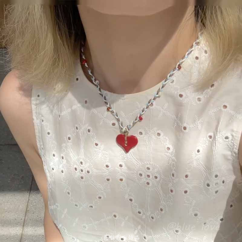 E6509#Heart Necklaces