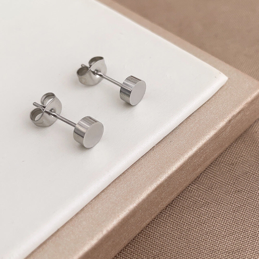 E2639# Titanium Steel Earrings and Bracelets