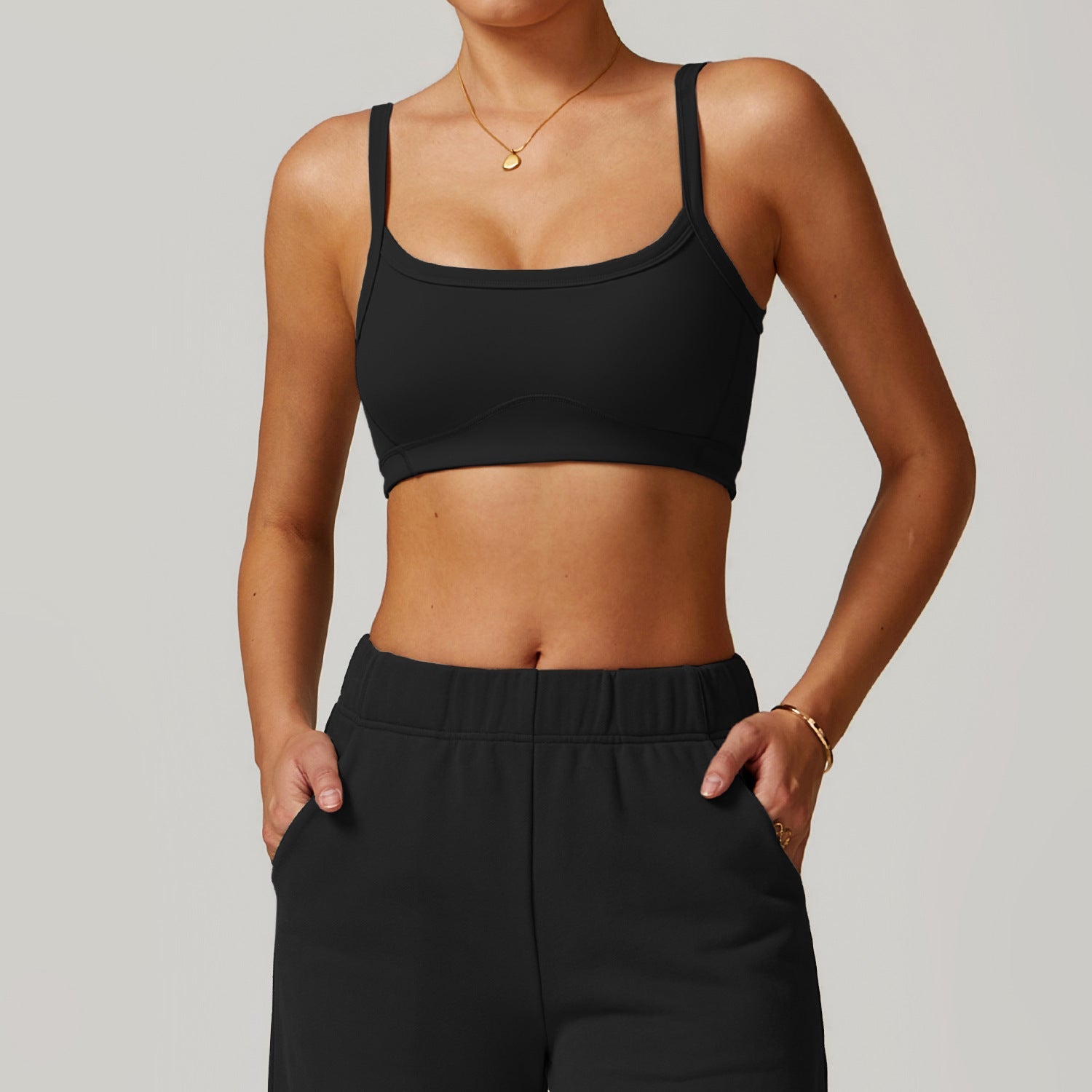 533# A Women Yoga Bra Pants Set