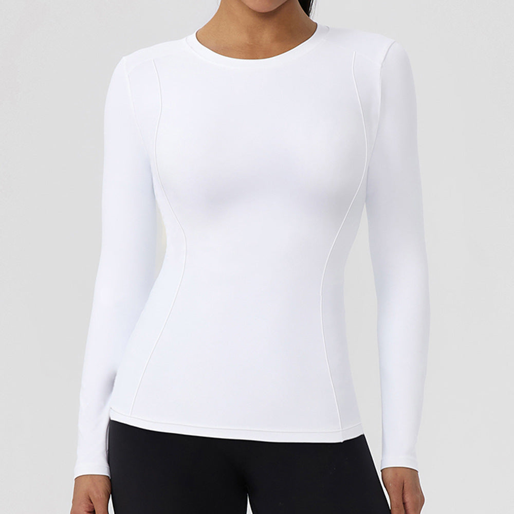 1636#A Women Yoga Long Sleeve Shirts