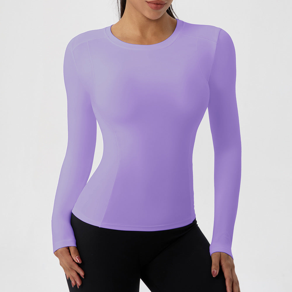 1636#A Women Yoga Long Sleeve Shirts