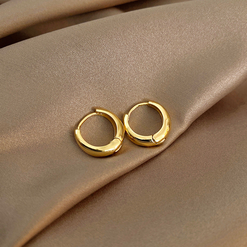 E2399#Titanium Steel Earrings