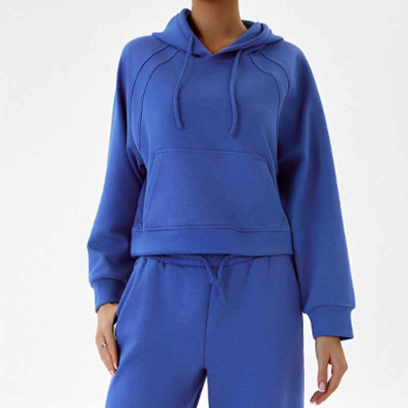 L4518#  Women Hoodies Pants Set