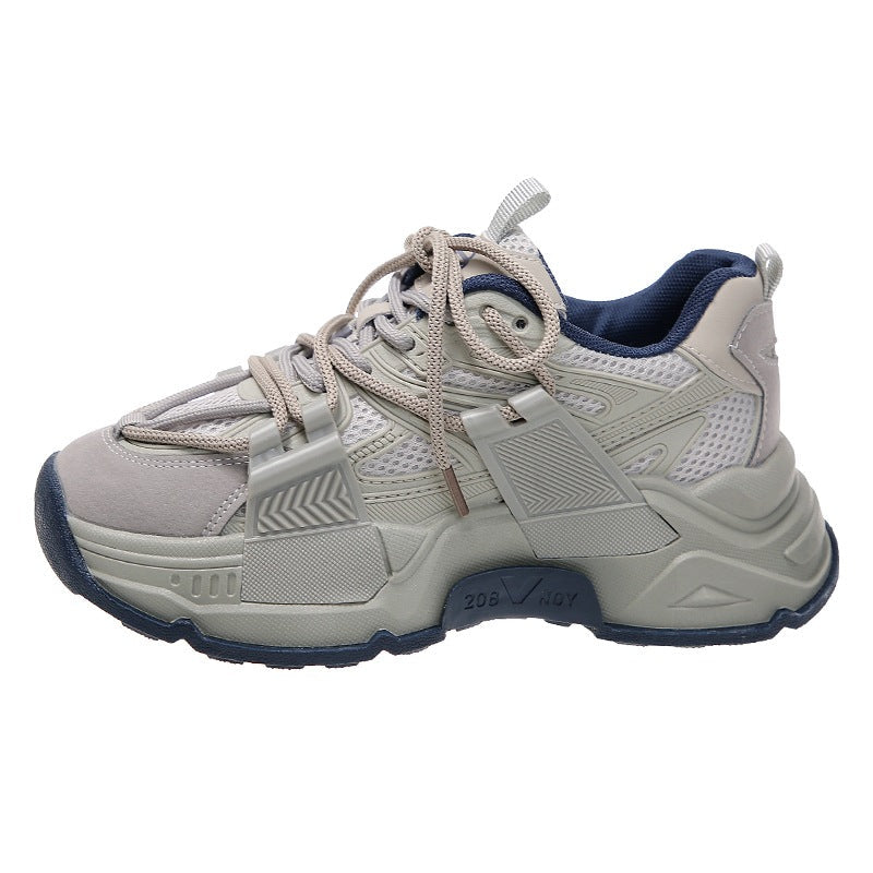 E3116# Cow Leather Sneakers