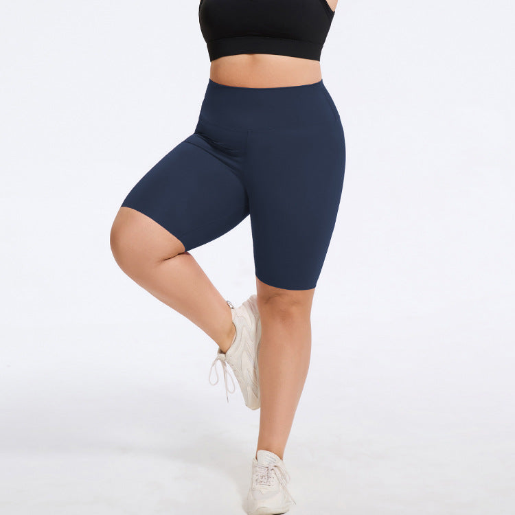 L4254#   Women Large Size Shorts