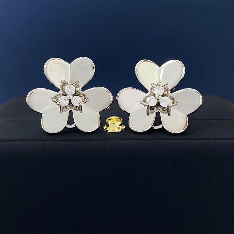 E3595# Titanium Steel Earrings