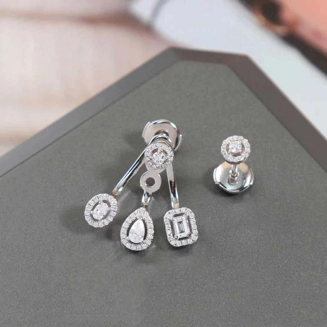 E2564#Titanium Steel Earrings