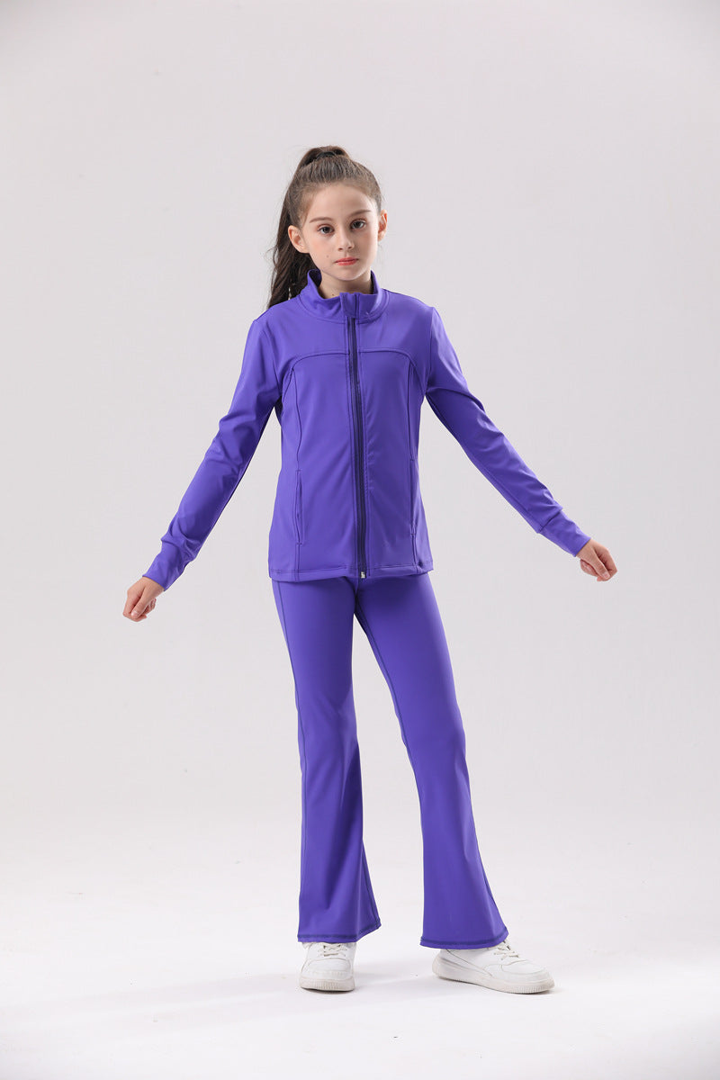 1886-1#  Kids  Jackets Pants Set