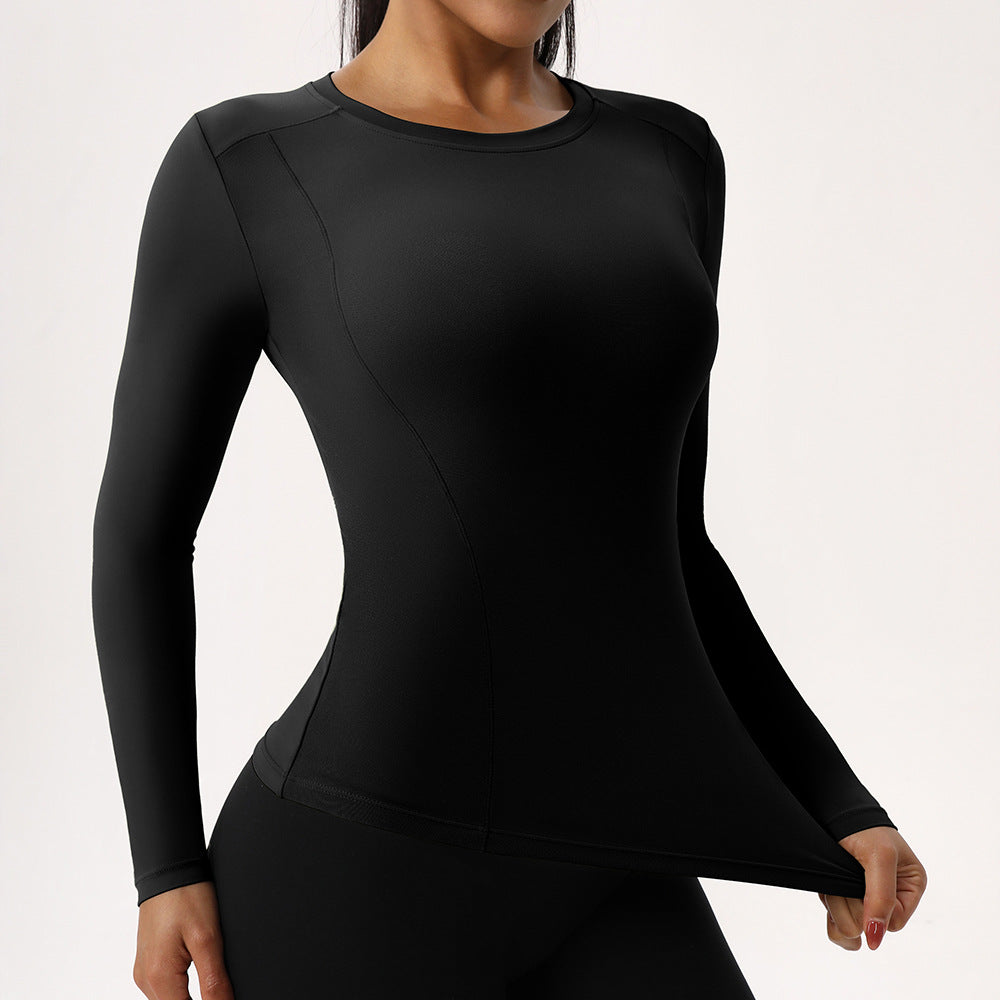 1636#A Women Yoga Long Sleeve Shirts