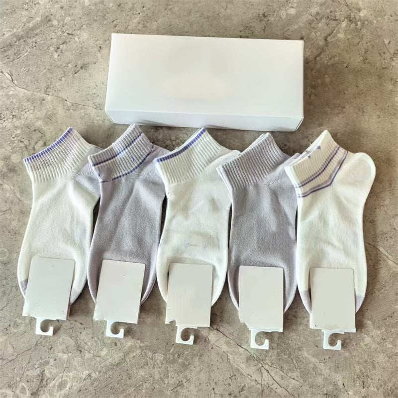 2391# A Unisex Socks 5Pairs/lot
