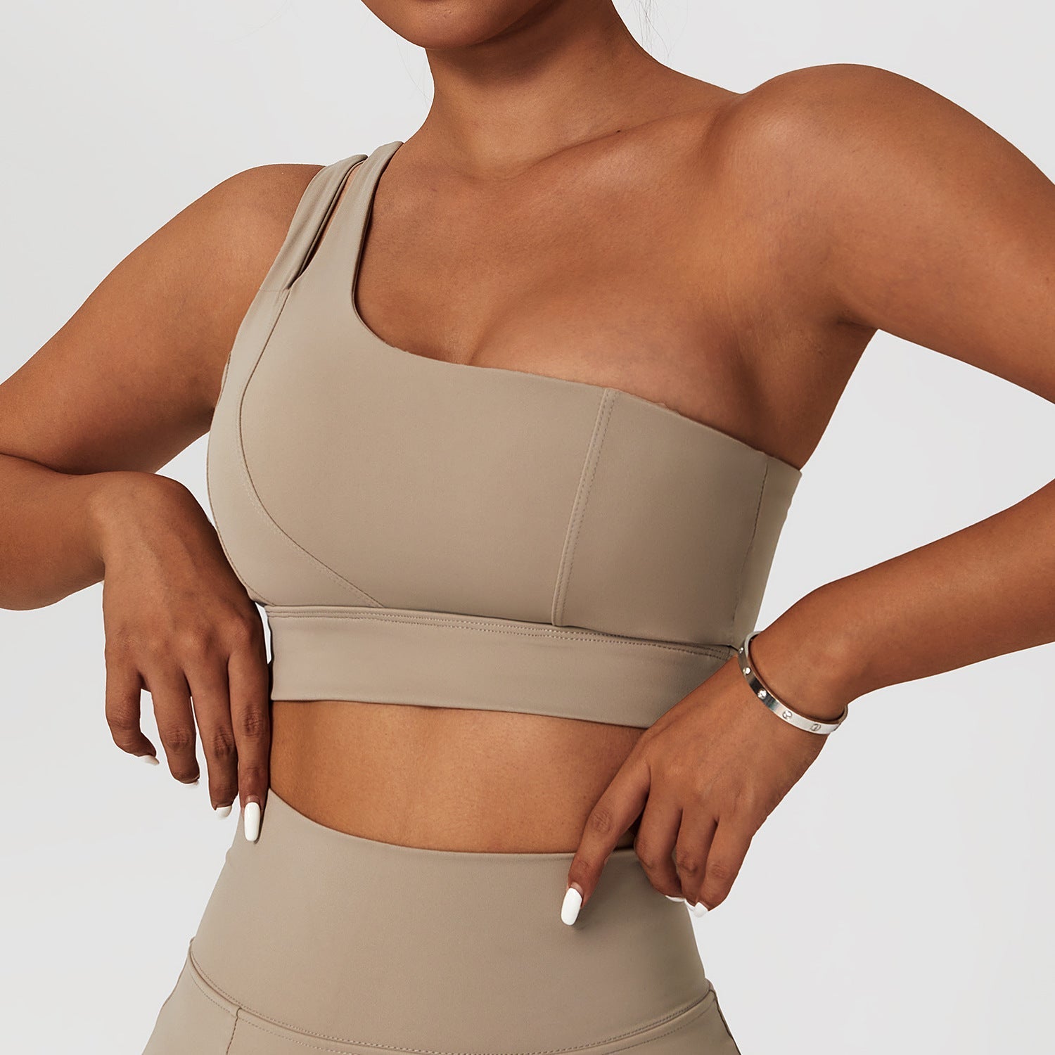 269# AL Women Yoga Bra And Skirts Set