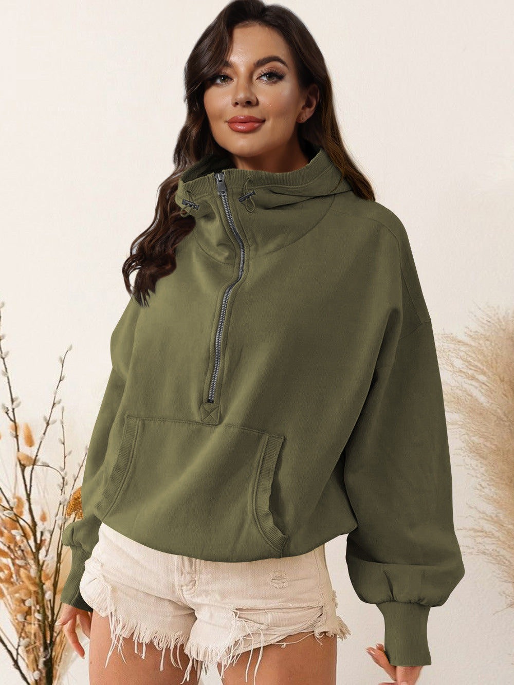 603# A 3D SIlver Women Yoga Hoodie