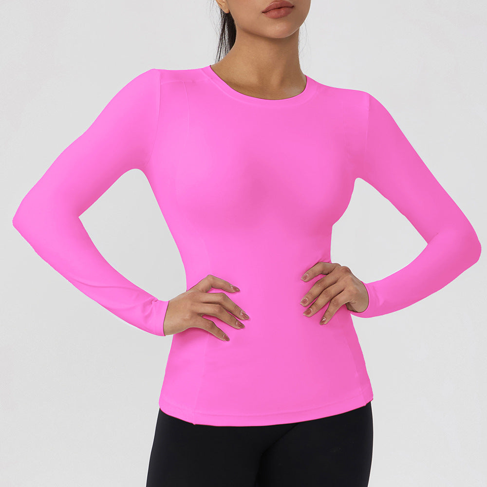 1636#A Women Yoga Long Sleeve Shirts