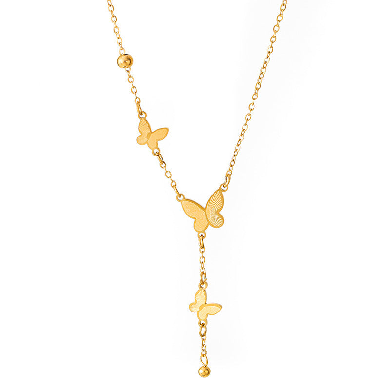 E1180#fashion light luxury necklace