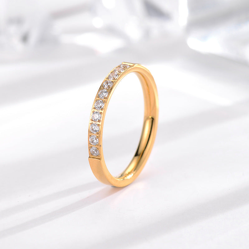 E3396# Titanium steel Ring