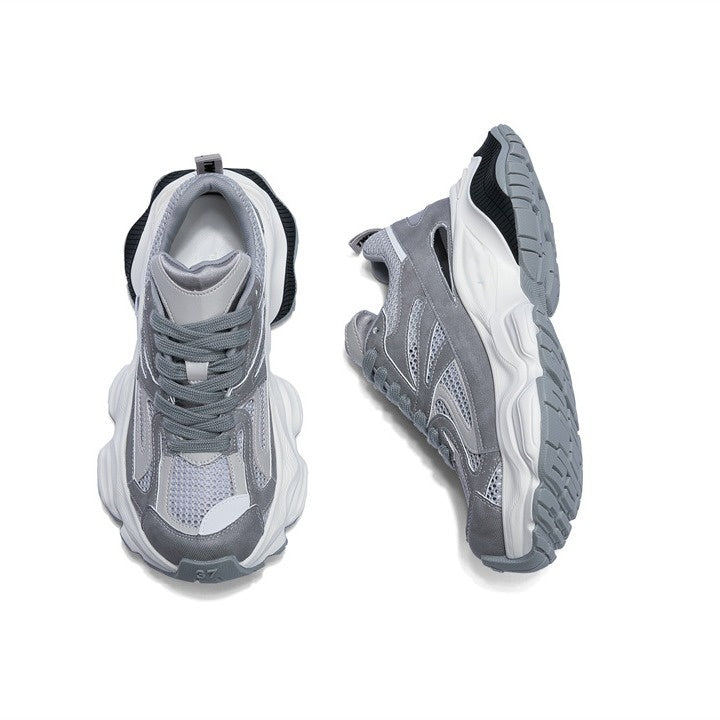 E3116# Cow Leather Sneakers