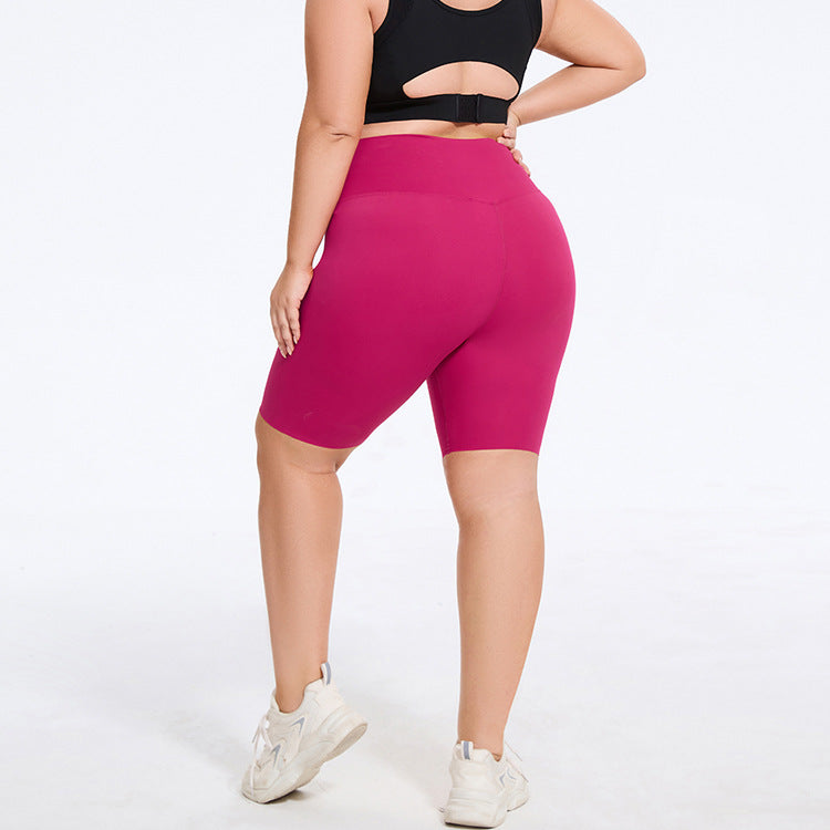 L4254#   Women Large Size Shorts