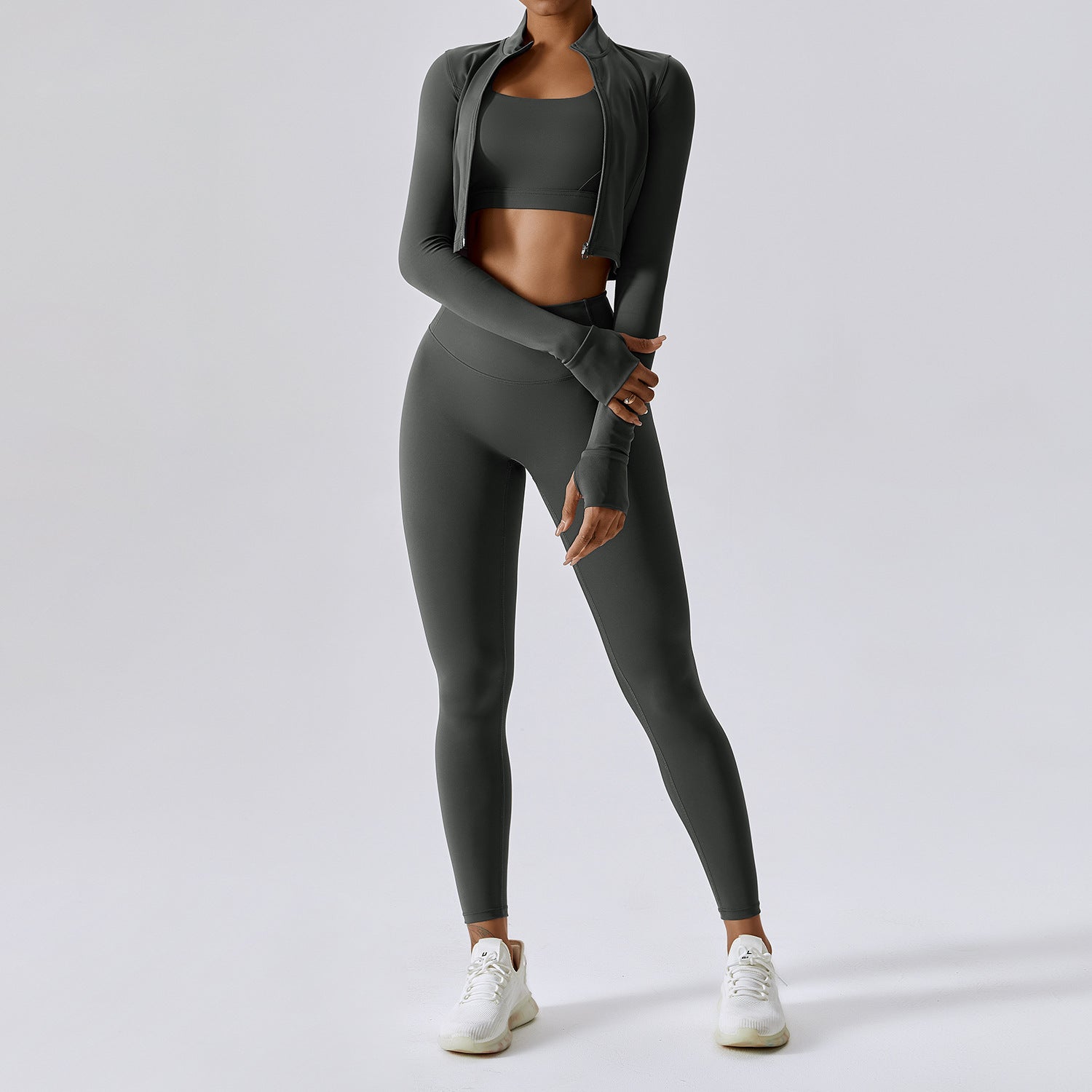 L2137# Women Yoga Outfit Sets