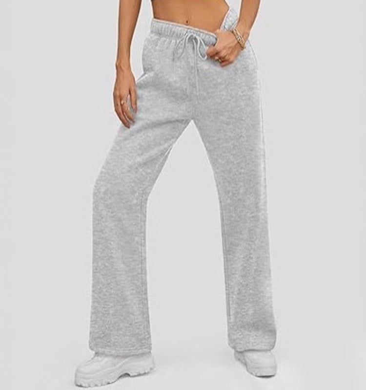 L5616# Women Yoga Fleece Pants
