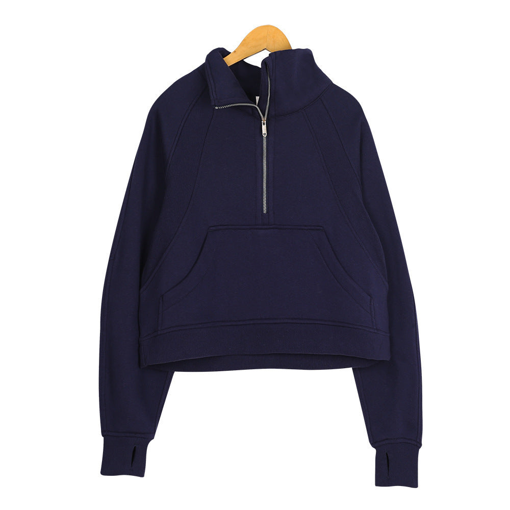 L5648#  Embroidery Women Fleece Hoodies