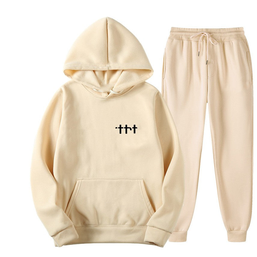 3182#  hoodies pants set