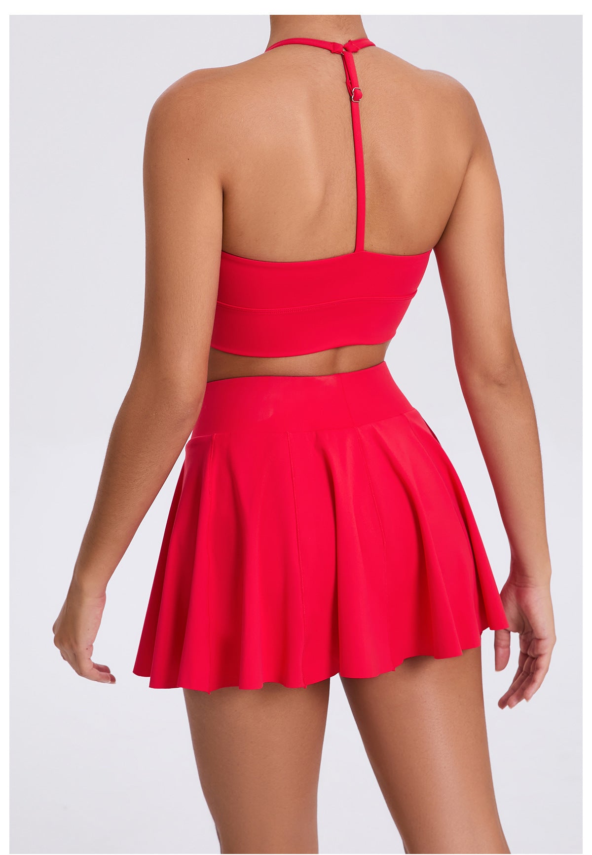 2061#A Women Bra Skirts Set