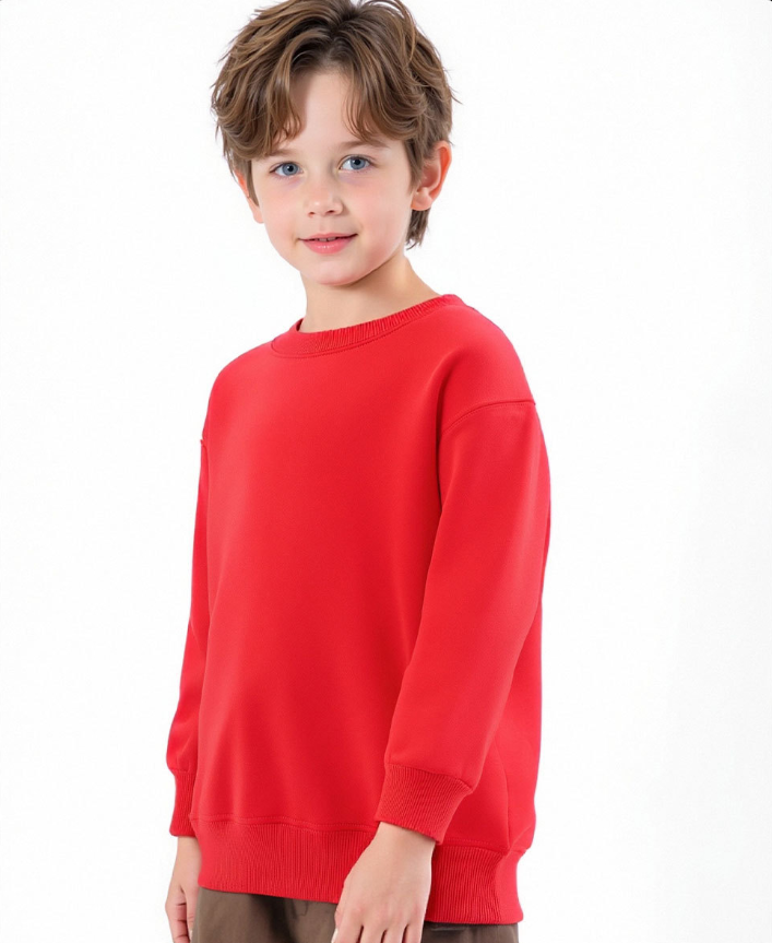 1823# A 3D Silver Adult And Kids Sweatshirt