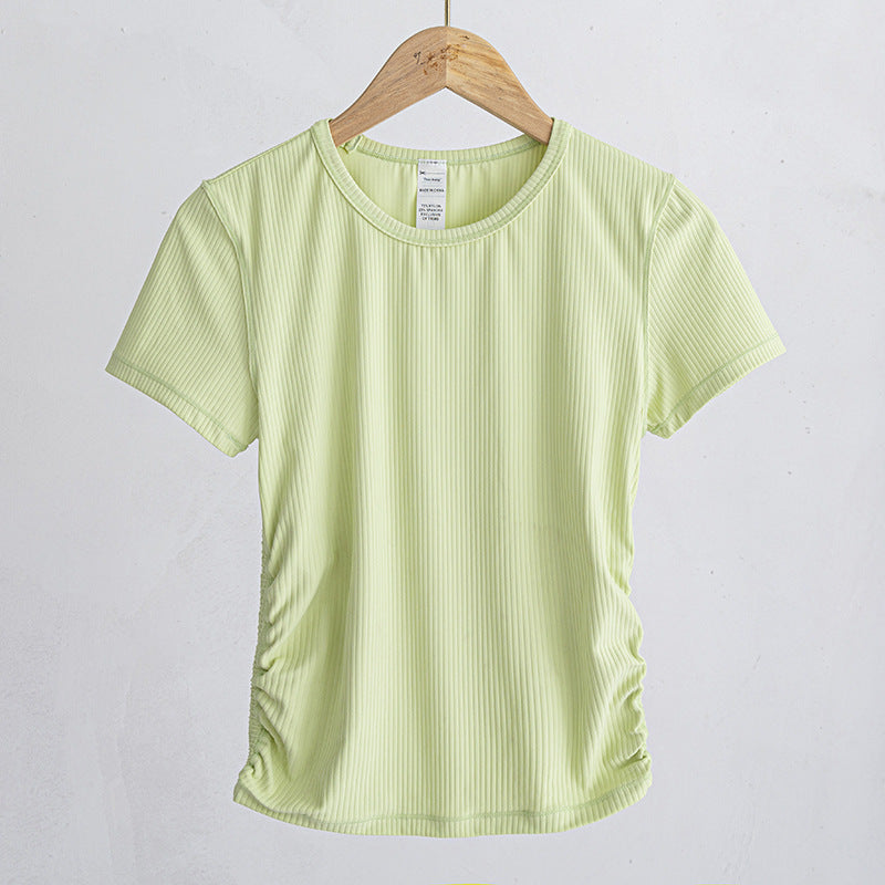 L5679# Ribbed T-Shirt